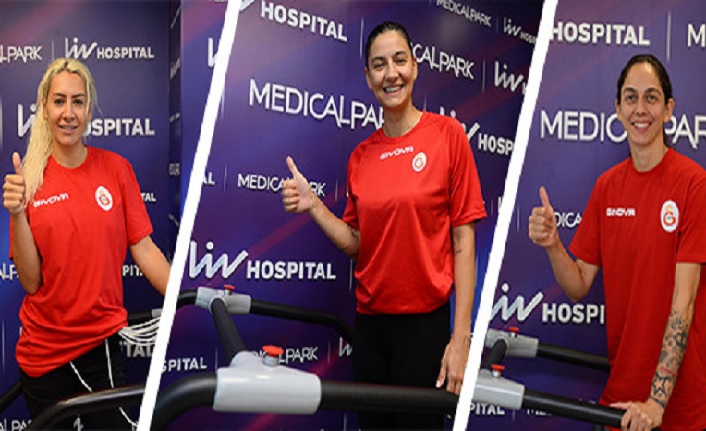 Galatasaray HDI Sigorta Kadın Voleybol Takımımız sağlık kontrolünden geçti