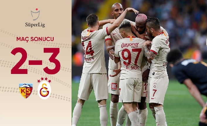 Kayserispor 2 - 3 Galatasaray
