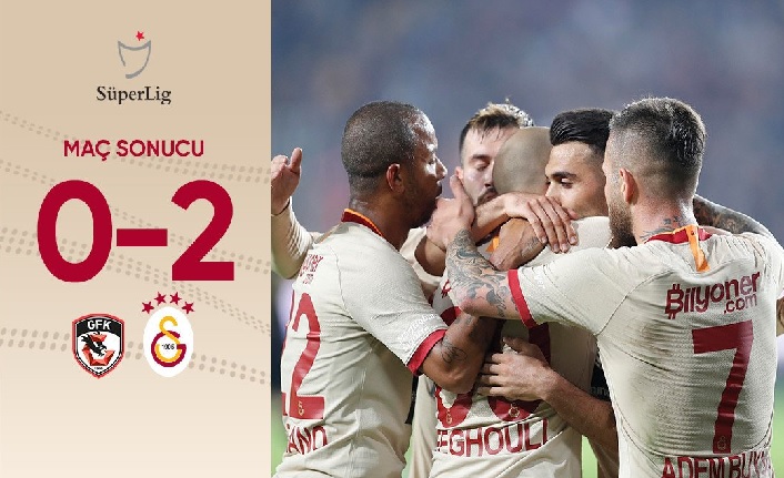 Maç sonucu: Gaziantep FK 0-2 Galatasaray