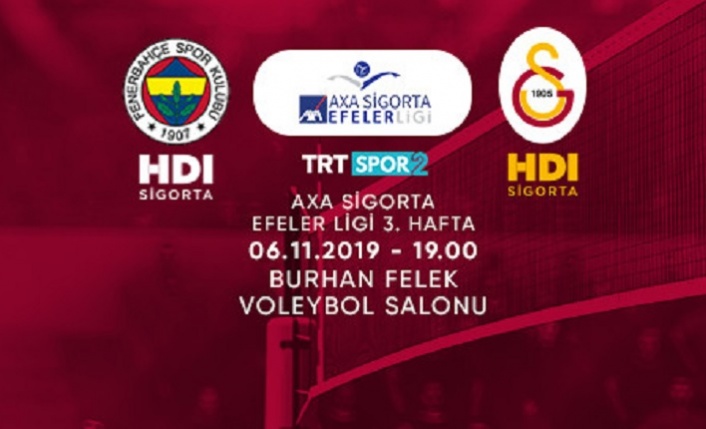 Maça doğru | Fenerbahçe HDI Sigorta - Galatasaray HDI Sigorta