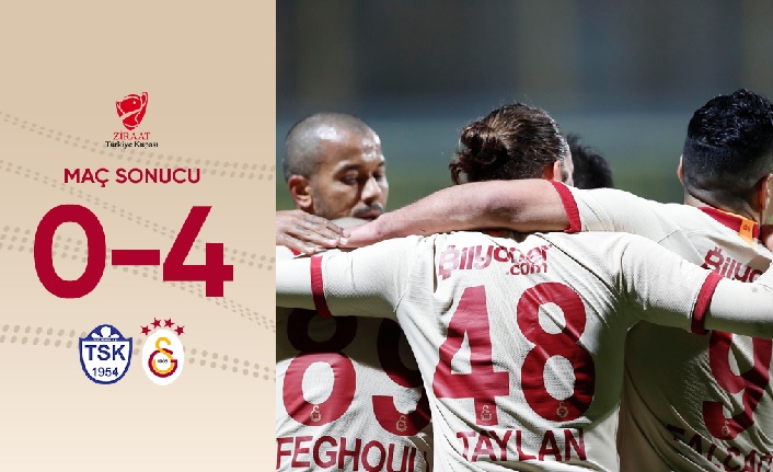 Galatasaray, Tuzla'dan rövanşı 4 golle aldı!