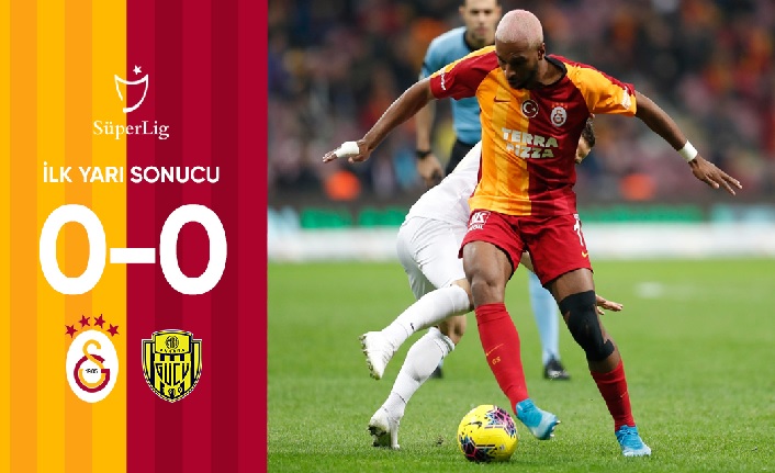 İlk yarı sonucu: Galatasaray 0-0 MKE Ankaragücü