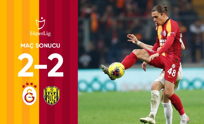 Maç sonucu: Galatasaray 2-2 MKE Ankaragücü