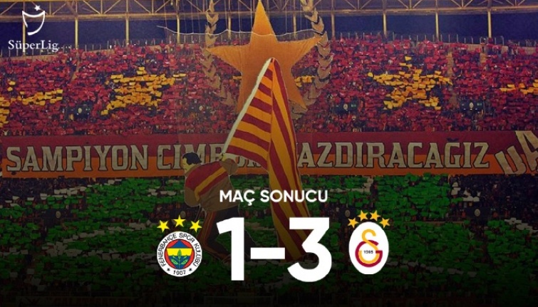 Fenerbahçe: 1 - Galatasaray: 3