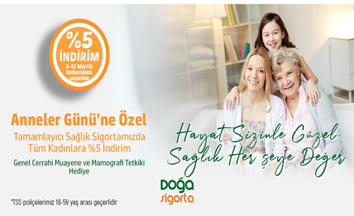 Doğa Sigorta'dan Anneler Günü'ne Özel Kampanya!