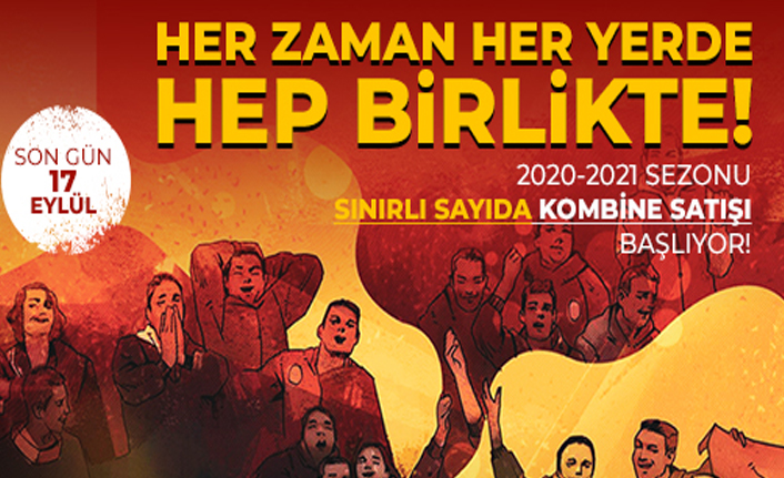 Galatasaray'da sınırlı sayıda kombine satışı başlıyor