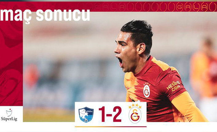 Erzurumspor-Galatasaray: 1-2 (Falcao’dan Müthiş Gol ve Kırmızı Kart, Belhanda, Fatih Terim)