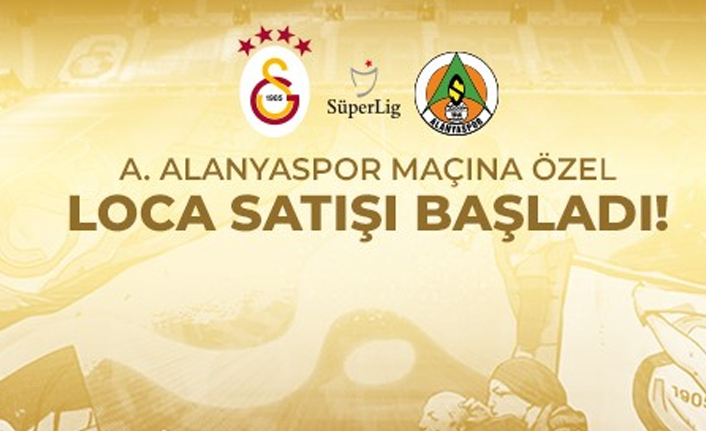 Galatasaray, loca satışına başladı