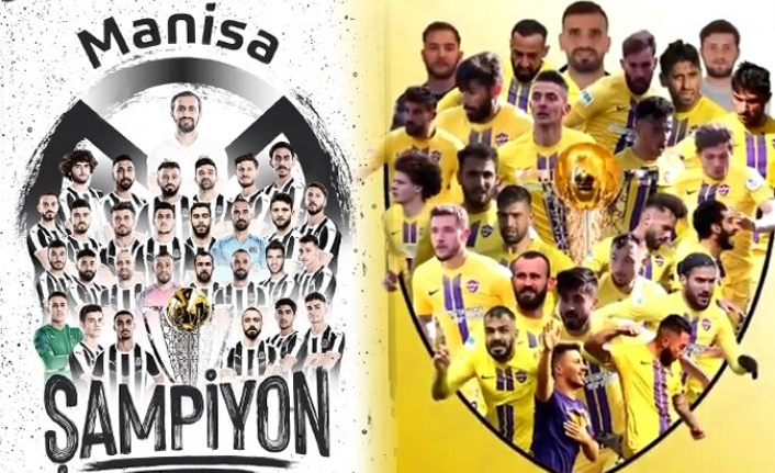 Manisa FK ve Eyüpspor, 1. Lig'de yükseldi