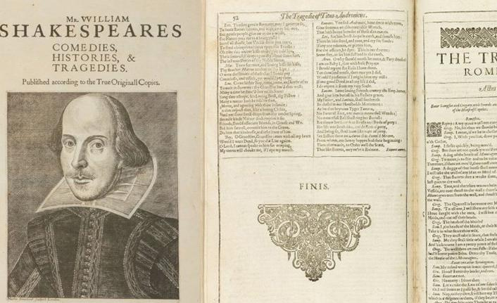 Shakespeare’in oyunlarının basıldığı kitap, 2.5 milyon dolara satıldı