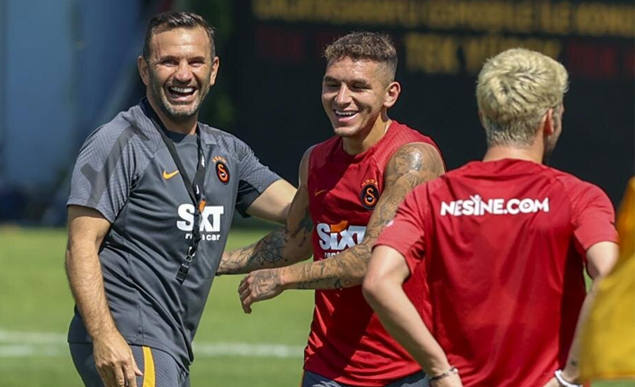 Galatasaray'da Mertens ve Torreira idmanda!