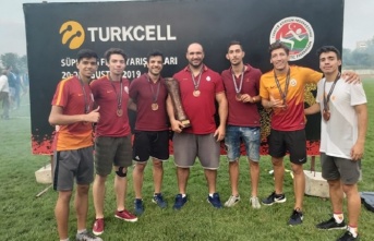 Atletizm Süper Lig’de Galatasaray Üçüncü