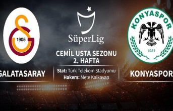 Galatasaray 0-0 Konyaspor (İlk yarı sona erdi)