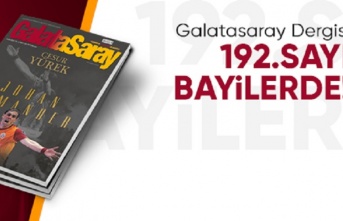 Galatasaray Dergisi’nin 192. sayısı bayilerde