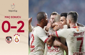 Maç sonucu: Gaziantep FK 0-2 Galatasaray