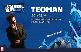 İstanbul Blue Night ile Teoman 20 Kasım'da rock müzikseverlerle buluşacak!