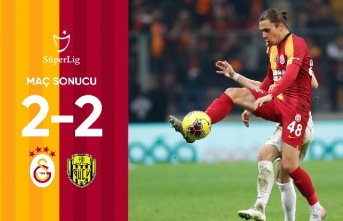 Maç sonucu: Galatasaray 2-2 MKE Ankaragücü