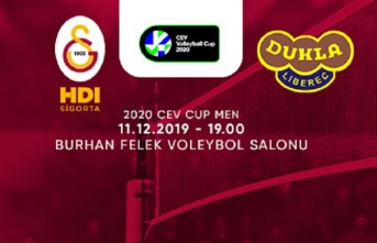 Maça doğru | Galatasaray HDI Sigorta - Dukla Liberec