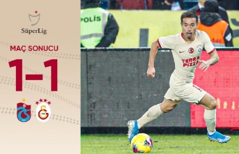 Trabzonspor - Galatasaray: 1-1 Maç Sonu (Nagatomo attı, Belhanda ve Mariano ne yaptı?)