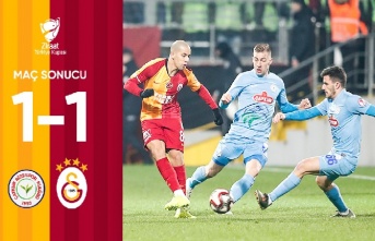 Çaykur Rizespor 1-1 Galatasaray