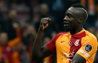 Galatasaray'da Mbaye Diagne mesaisi