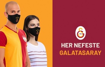 Galatasaray logolu maskeler satışa çıkıyor