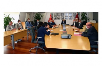 Yönetim kurulu toplantısı Mustafa Cengiz'in başkanlığında gerçekleştirildi