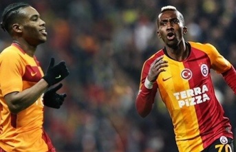 Galatasaray'ın Henry Onyekuru ve Garry Rodrigues...