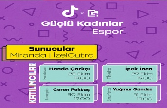 TikTok E-sporcu kadınları destekliyor