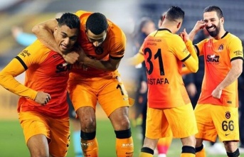 Galatasaray'da Mostafa Mohamed'e gol dersi