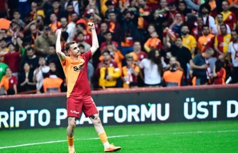 Galatasaray'da Kerem Aktürkoğlu yine iş başında
