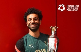 Muhammed Salah, PFA Yılın Futbolcusu ödülünü...