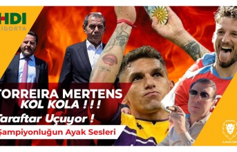 Galatasaraylılar Meşaleleri YAKIN! : Mertens ve Torreira!