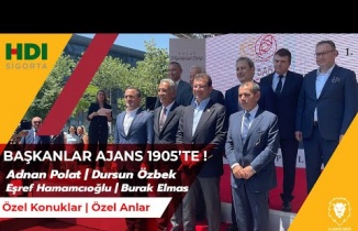 BAŞKANLAR AJANS 1905'TE | Dursun Özbek | Adnan Polat | Eşref Hamamcıoğlu | Burak Elmas | Erden Timur